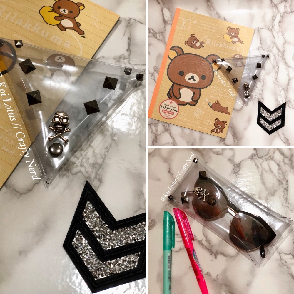 Triangle Skull Pouch - Picture 3 of 3